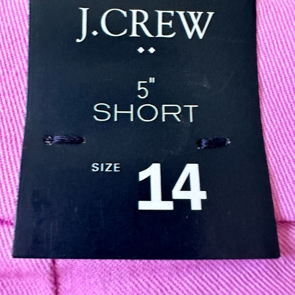 Women’s J.Crew Size 14 Pink 5” Shorts - Picture 8 of 8
